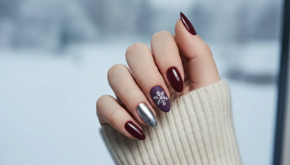 Nail art hiver : couleurs, techniques et idées pour une manucure de saison