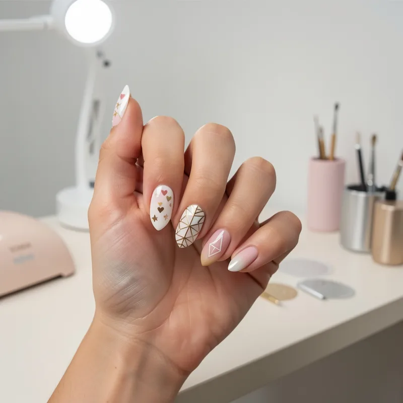 Nail art sur ongles en gel : techniques, matériel et tendances 2026